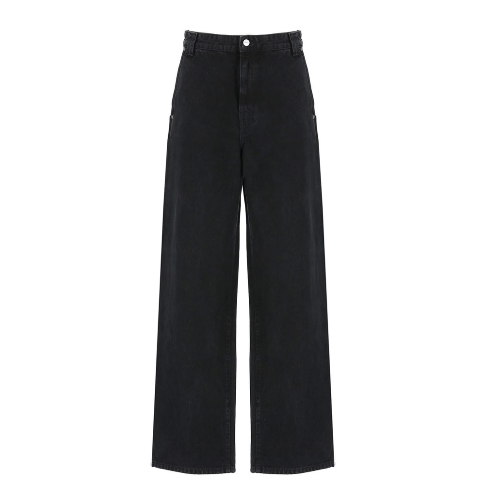 KHAITE Black Wide Leg Pants - Picture 6 of 6